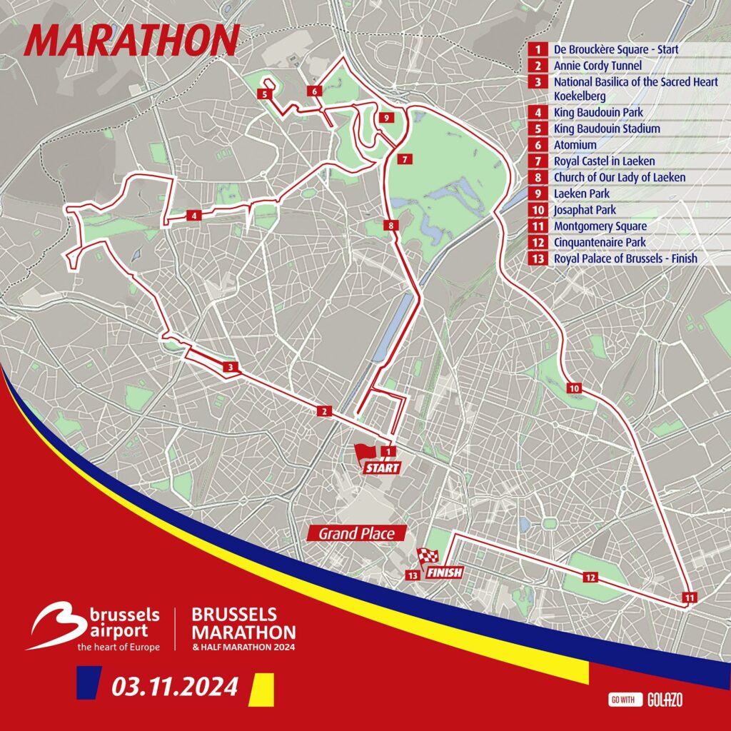 Marathon course