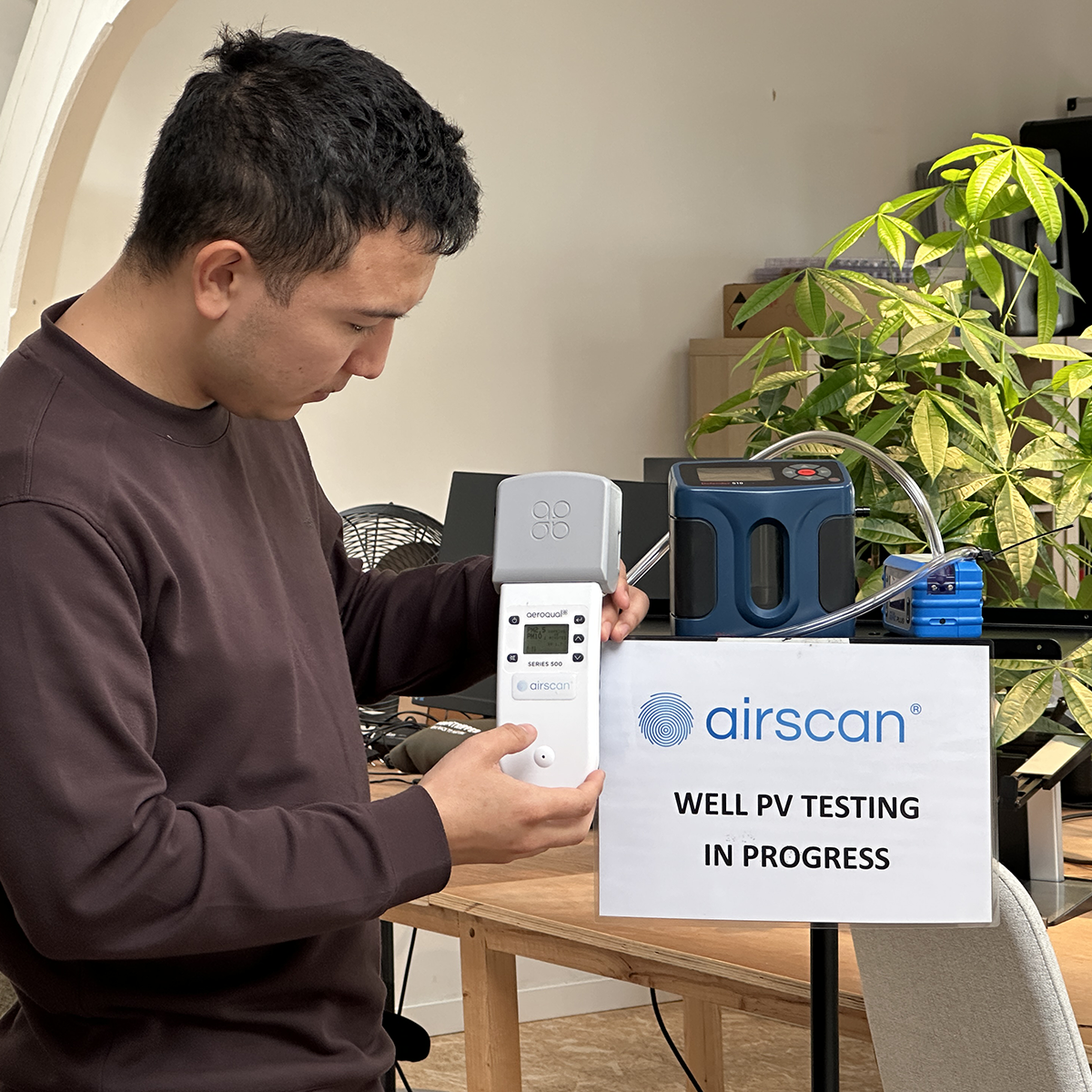 WELL Performance Testing in Progress