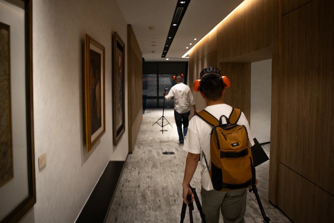 Adyl WELL PTA traveling to the next testing point at Merdeka 118