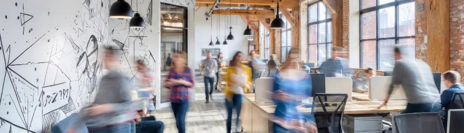 Testing the air quality in an office